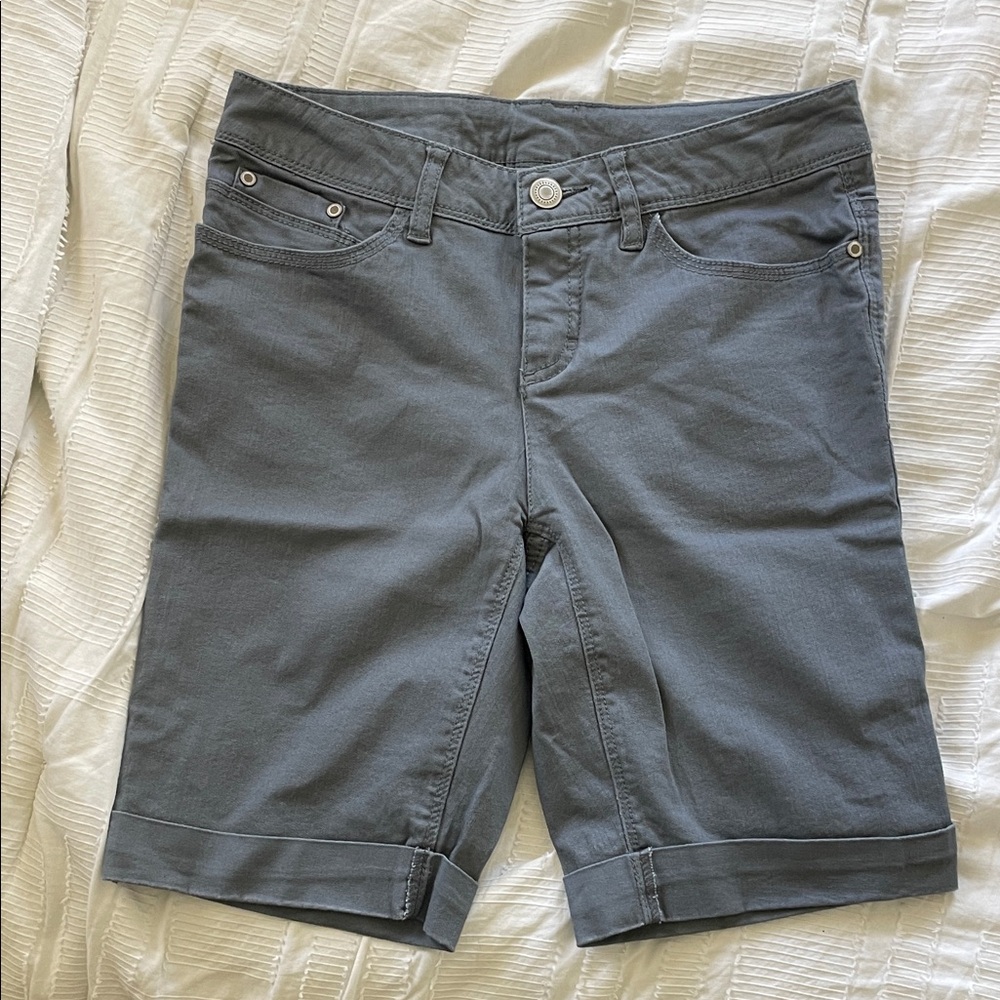 Faded Glory Women's Gray Bermuda Shorts